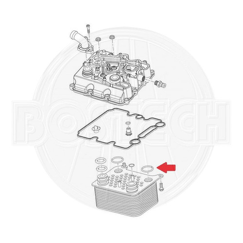 BT4302617 BT-Power Oil Cooler O-Ring