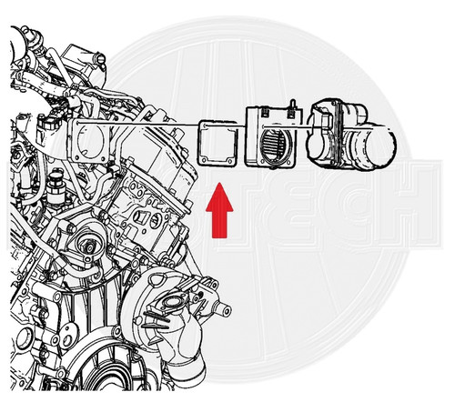 BT2301503 BT-Power Air Intake Heater Gasket