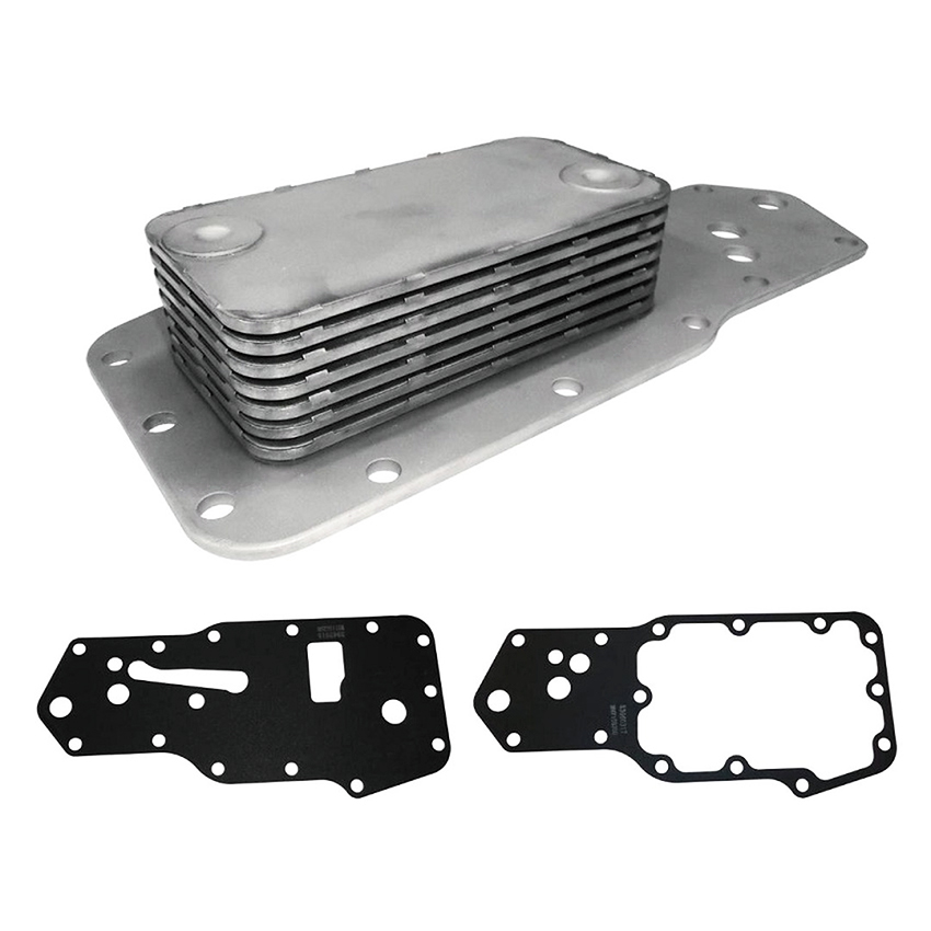 1PC Engine Oil Cooler Core W/Gaskets For 1989-02 Dodge Ram 5.9L - Foto 7