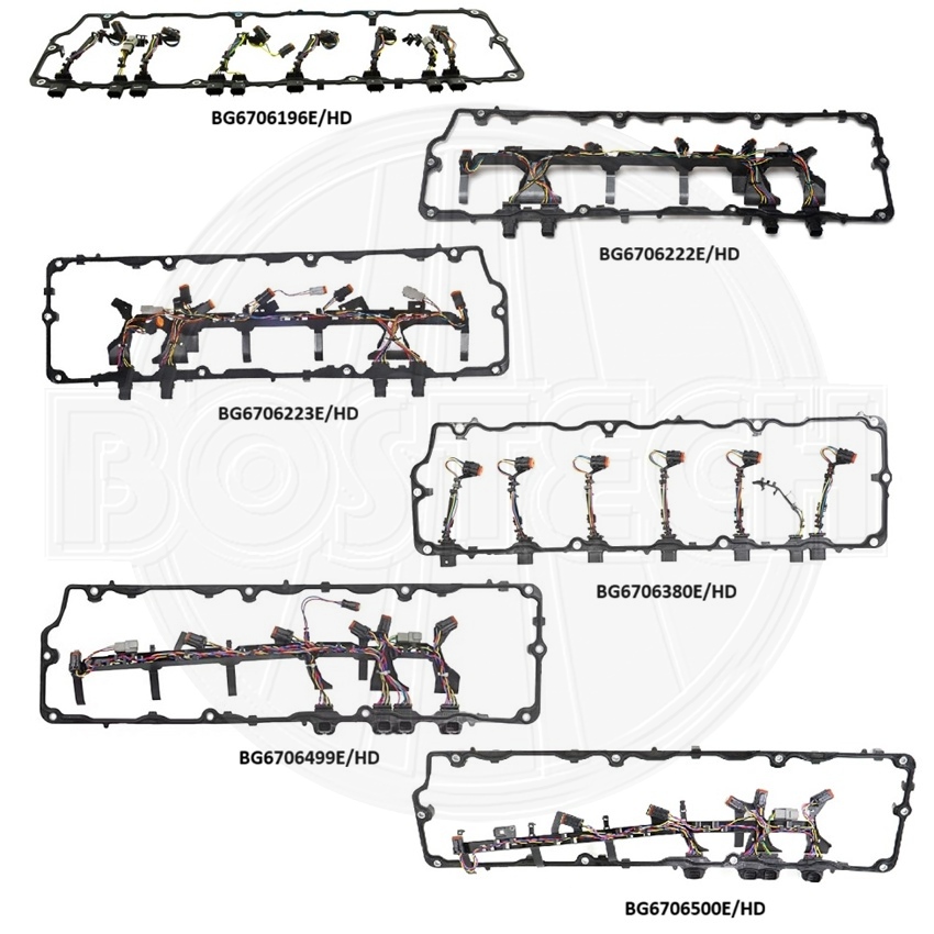 International MaxxForce DT Valve Cover Gasket with Harness 2012