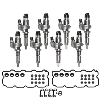 GM 6.6L Duramax LB7 Silver Series Fuel Injector Kit 2001-2004 - Bostech ...
