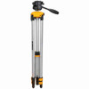 DeWalt DW0881T Laser Tripod with Tilting Head showing collapsed and folded for storage