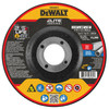 DeWalt DWA8957F ELITE SERIES CERAMIC 4-1/2 inch x .045 inch x 7/8 inch Type 27 Metal Cutting Cut-Off Wheel showing with label DeWalt DWA8957F ELITE SERIES CERAMIC 4-1/2 inch x .045 inch x 7/8 inch Type 27 Metal Cutting Cut-Off Wheel showing with label