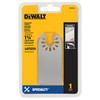 DeWalt DWA4218 1-3/8 inch Oscillating Flexible Scraper Blade showing blade in packaging DeWalt DWA4218 1-3/8 inch Oscillating Flexible Scraper Blade showing blade in packaging