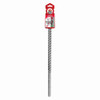 Diablo DMAMX1190 REBAR DEMON 7/8 inch x 24 inch x 29 inch SDS-Max 4-Cutter Full Carbide Head Hammer Drill Bit showing features of the drill bit Diablo DMAMX1190 REBAR DEMON 7/8 inch x 24 inch x 29 inch SDS-Max 4-Cutter Full Carbide Head Hammer Drill Bit showing features of the drill bit