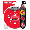 Diablo DCD050320H04G 5 inch 320 Grit Hook  and Lock Random Orbital Sandpaper (ROS) Sanding Discs - 4pk Diablo DCD050320H04G 5 inch 320 Grit Hook  and Lock Random Orbital Sandpaper (ROS) Sanding Discs - 4pk