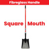 Summit ST10210 Square Mouth Shovel with Reinforced Fibreglass Long Handle