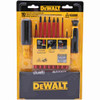 DeWalt DWHT66417 10pc Insulated Vinyl Grip VDE Screwdriver Set showing in packaging DeWalt DWHT66417 10pc Insulated Vinyl Grip VDE Screwdriver Set showing in packaging