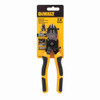 DeWalt DWHT70275 7-1/2 inch Compound Action Diagonal Cutters - 1/4 inch Jaw Capacity showing in packaging DeWalt DWHT70275 7-1/2 inch Compound Action Diagonal Cutters - 1/4 inch Jaw Capacity showing in packaging