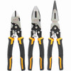 DeWalt DWHT70485 3pc Compound Action Pliers Set showing all pliers in the set DeWalt DWHT70485 3pc Compound Action Pliers Set showing all pliers in the set
