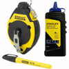 Stanley 47681L FATMAX 100 feet Chalk Line Reel Kit