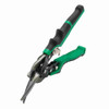 DeWalt DWHT14678 Offset Right Cut Ergo Aviation Snip showing with jaws open ready to cut