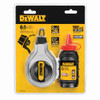 DeWalt DWHT47408 100 feet 6:1 Chalk Reel Kit showing with packaging