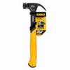 DeWalt DWHT51002 16oz One-Piece Steel Curved Claw Nailing Hammer showing with packaging attached DeWalt DWHT51002 16oz One-Piece Steel Curved Claw Nailing Hammer showing with packaging attached