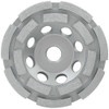Milwaukee 4 inch Double Row Segmented Diamond Cup Wheel Milwaukee 4 inch Double Row Segmented Diamond Cup Wheel