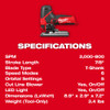 Milwaukee 2545-20 M12 FUEL Cordless Brushless Barrel Grip Jig Saw (Tool Only)
