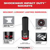 Milwaukee 49-66-6223 SHOCKWAVE Impact Duty 9/16 inch 1/2 inch Drive SAE 6pt Deep Socket Milwaukee 49-66-6223 SHOCKWAVE Impact Duty 9/16 inch 1/2 inch Drive SAE 6pt Deep Socket