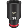 Milwaukee 49-66-6290 SHOCKWAVE Impact Duty 29mm 1/2 Inch Drive Metric 6pt Deep Socket Milwaukee 49-66-6290 SHOCKWAVE Impact Duty 29mm 1/2 Inch Drive Metric 6pt Deep Socket