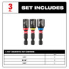 Milwaukee 49-66-4561 3pc 1-7/8 inch SHOCKWAVE Impact Duty Magnetic Nut Driver Set Milwaukee 49-66-4561 3pc 1-7/8 inch SHOCKWAVE Impact Duty Magnetic Nut Driver Set