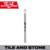 Milwaukee 1/8 inch 48-20-8990 Tile and Natural Stone Bit Milwaukee 1/8 inch 48-20-8990 Tile and Natural Stone Bit