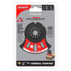 Diablo DOS3125RCGP 3-1/8 inch Starlock Carbide Oscillating Blade for General Purpose Cuts Diablo DOS3125RCGP 3-1/8 inch Starlock Carbide Oscillating Blade for General Purpose Cuts