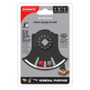 Diablo DOS350RBGP 3-1/2 inch Starlock Bi-Metal Oscillating Blade for General Purpose Cuts Diablo DOS350RBGP 3-1/2 inch Starlock Bi-Metal Oscillating Blade for General Purpose Cuts