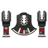 Diablo DOU3BS 3pc Universal Fit Bi-Metal Oscillating Blade Set