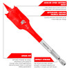 Diablo DSP1040 3/4 inch x 4 inch Speed-Tip Spade Bit Diablo DSP1040 3/4 inch x 4 inch Speed-Tip Spade Bit