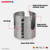 Lenox LXAH44 4 inch Carbide Tipped Multi-Material Hole Saw
