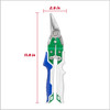 Lenox LXHT14342 Right-Cut Aviation Snips