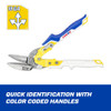 Lenox LXHT14345 Offset Straight-Cut Aviation Snips