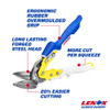 Lenox LXHT14345 Offset Straight-Cut Aviation Snips