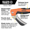 Klein Tools 44218 2.5 inch Cable Skinning Utility Knife with Replaceable Blade Klein Tools 44218 2.5 inch Cable Skinning Utility Knife with Replaceable Blade