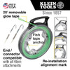 Klein Tools 50550 20' Glow Fish Tape