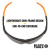Klein Tools 60160 Gray Lens Standard Safety Glasses Klein Tools 60160 Gray Lens Standard Safety Glasses