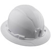 Klein Tools 60400 White Non-Vented Full Brim Style Hard Hat
