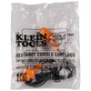 Klein Tools 6050350 Corded Earplugs - 50-Pair Dispenser Pack showing earplugs in individual packaging