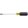 Klein Tools 605-4 1/4-inch x 4-inch Cabinet Tip Round Shank Slotted Screwdriver