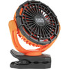 Klein Tools PJSFM1 10-1/2-inch Rechargeable Personal Jobsite Fan showing from a different angle
