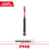 Milwaukee 48-32-4562 SHOCKWAVE Impact Duty 3-1/2 inch x #2 Phillips Power Bit Milwaukee 48-32-4562 SHOCKWAVE Impact Duty 3-1/2 inch x #2 Phillips Power Bit