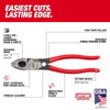 Milwaukee MT500T 9 inch Lineman foots Dipped Grip Pliers with Thread Cleaner