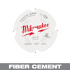 Milwaukee 48-40-0670 6-1/2 inch 4T Fiber Cement Track Saw Blade Milwaukee 48-40-0670 6-1/2 inch 4T Fiber Cement Track Saw Blade