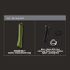Stiletto TBRG-G TRIMBONE Hammer Replacement Grip - Green Stiletto TBRG-G TRIMBONE Hammer Replacement Grip - Green