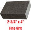 Truwerx 54007 2-3/4 Inch x 4 Inch Fine Grit Sanding Sponge