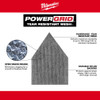 Milwaukee 48-80-5180 180 Grit Mesh Sanding Sheets for M12 FUEL Orbital Detail Sander - 12pk