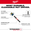 Milwaukee 49-66-4542 SHOCKWAVE Impact Duty 1/4 inch and 5/16 inch  x 2-1/4 inch QUIK-CLEAR 2-in-1 Magnetic Nut Driver Milwaukee 49-66-4542 SHOCKWAVE Impact Duty 1/4 inch and 5/16 inch  x 2-1/4 inch QUIK-CLEAR 2-in-1 Magnetic Nut Driver