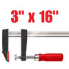 Truwerx 31086 3 inch x 16 inch F-Bar Clamp