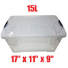 Truwerx 60084 17 Inch x 11 Inch x 9 Inch 15l Multi-Purpose Storage Container