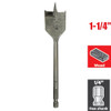 Truwerx 52525 1-1/4 inch Spade Drill Bit
