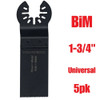 Truwerx 44020 1-3/4 inch Bi-Metal Flush Cut Blades - 5 Pack